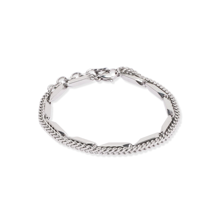 Bracelet Twisted Layers argent