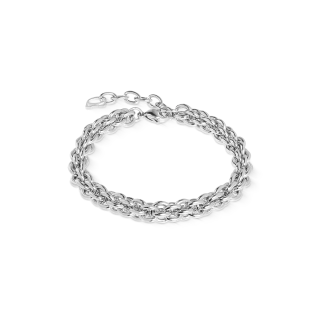 Bracelet Mesh Chain Classic argent