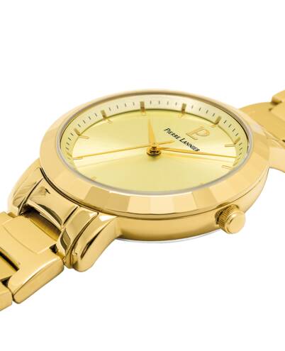 Montre Femme GALIERA Cadran Doré Bracelet Acier Doré