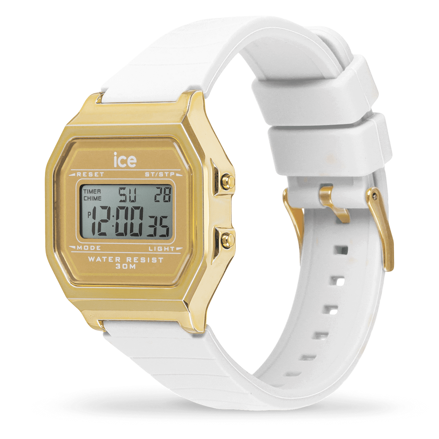 ICE WATCH digit retro - White gold