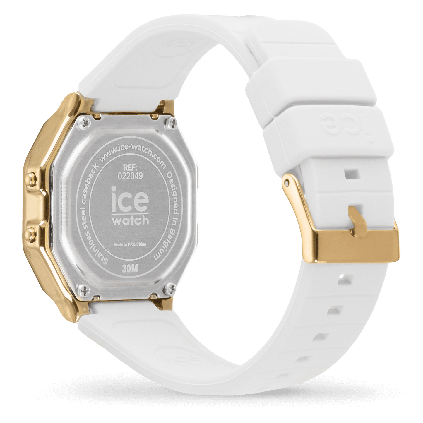 ICE WATCH digit retro - White gold