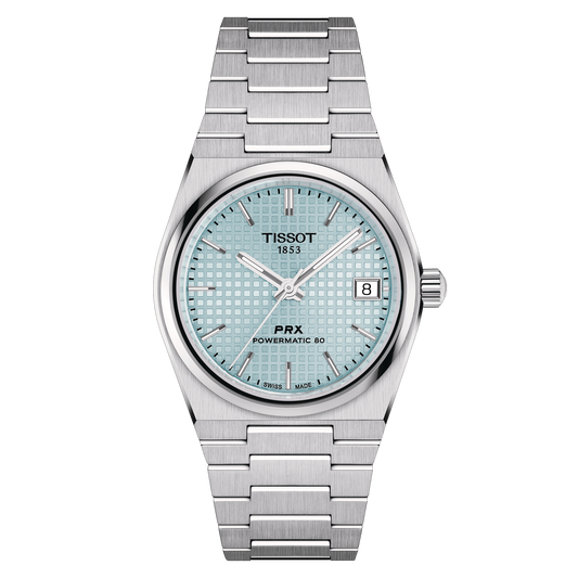 Montre Tissot PRX Automatique bleu clair