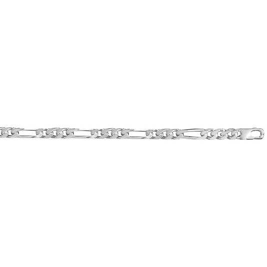 Bracelet en argent 1+3 EN 21 CM