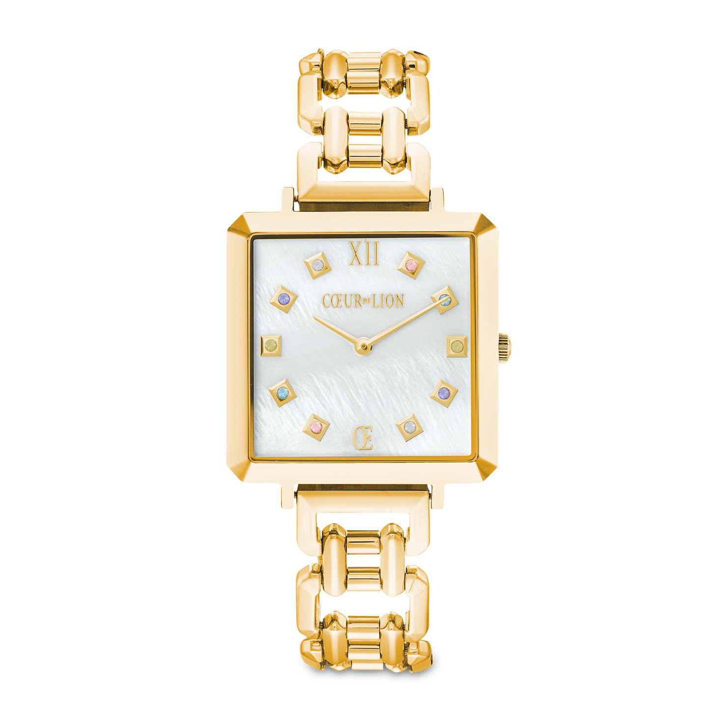 Montre Iconic Cube Golden Moments Statement Or