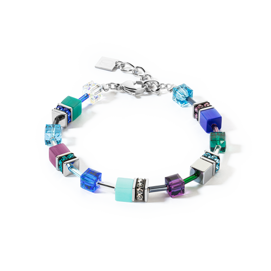 Bracelet GeoCUBE® Iconic turquoise mauve