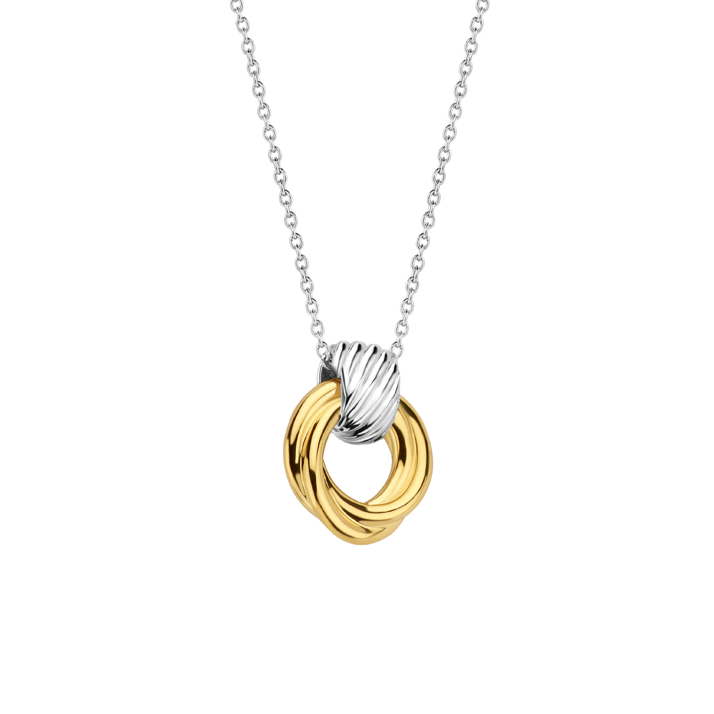 Collier spirale dorée Ti sento