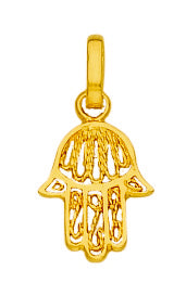 Pendentif main de Fatma en or jaune