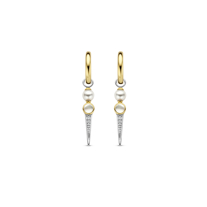 Boucles d'oreilles Ti Sento en argent