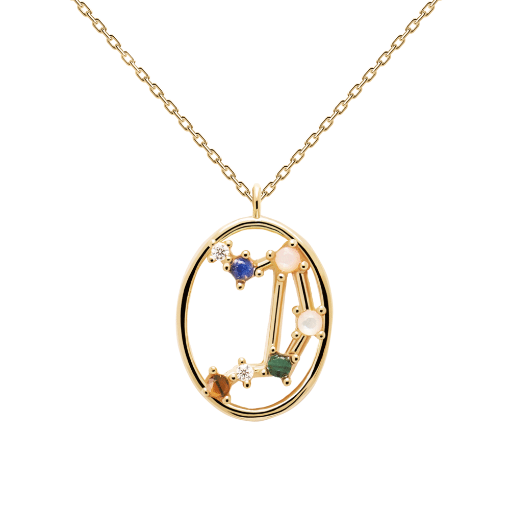 Collier Pd paola signe zodiac balance