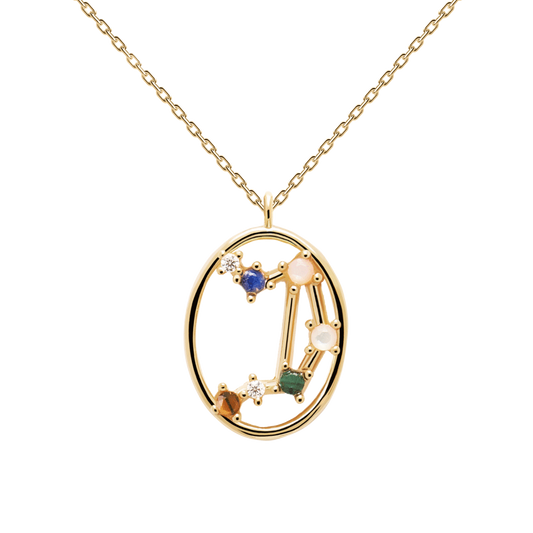 Collier Pd paola signe zodiac balance