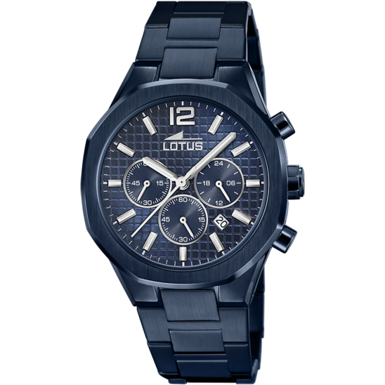 MONTRE LOTUS CADRAN BLEU