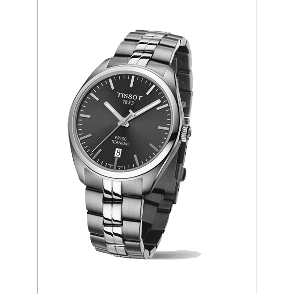 TISSOT PR 100 TITANIUM QUARTZ