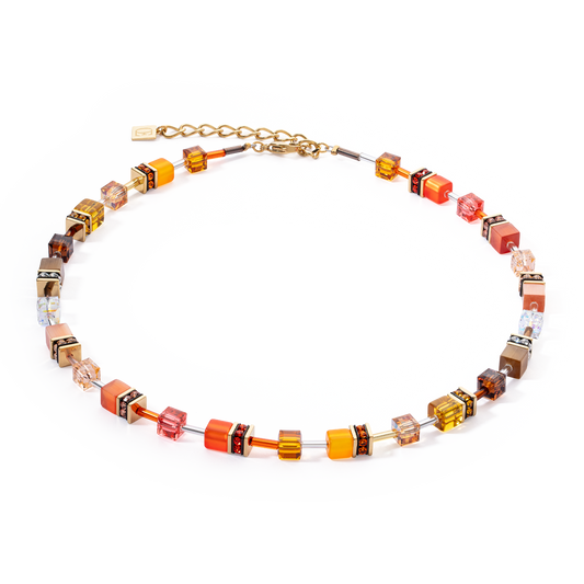 Collier GeoCUBE® Iconic Sunset or