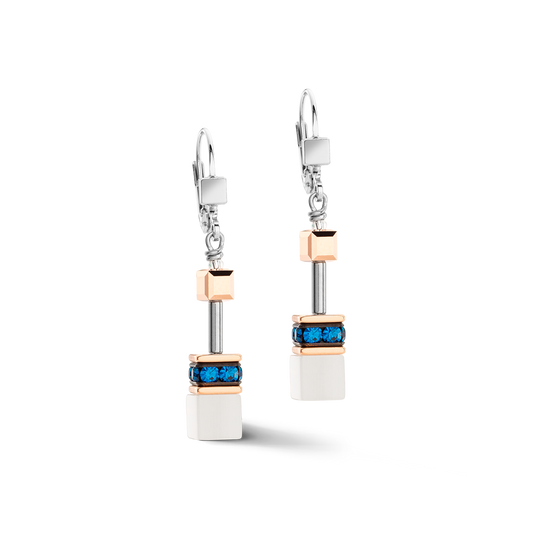 Boucles d'oreilles GeoCUBE® Iconic Capri Bleu