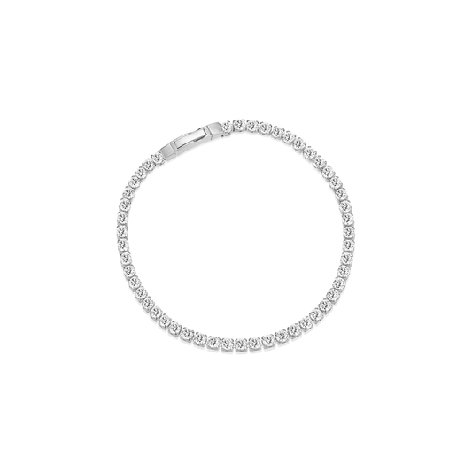 Bracelet Sif Jakobs ELLERA GRANDE en argent serti d'oz