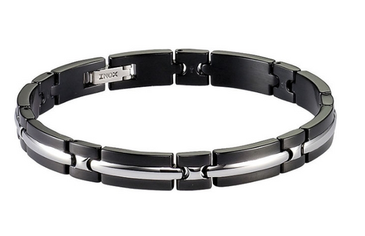 Bracelet TRINIDAD en acier PVD NOIR