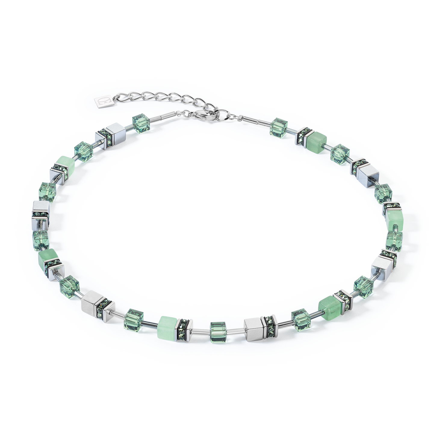 Collier GeoCUBE® Iconic Precious vert