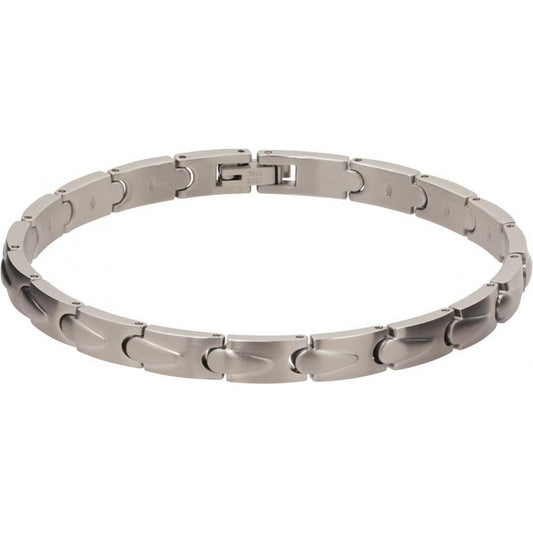 Bracelet Acier Satiné MOOREA 6mm Acier 21cm