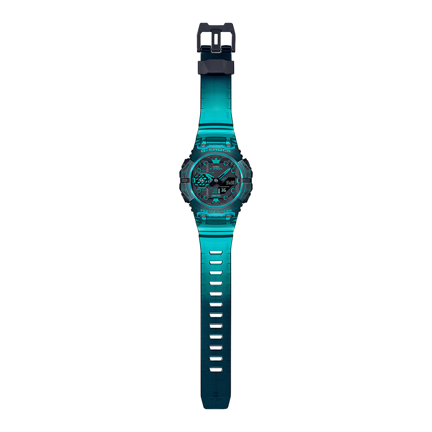 Montre Casio G SHOCK bleue turquoise