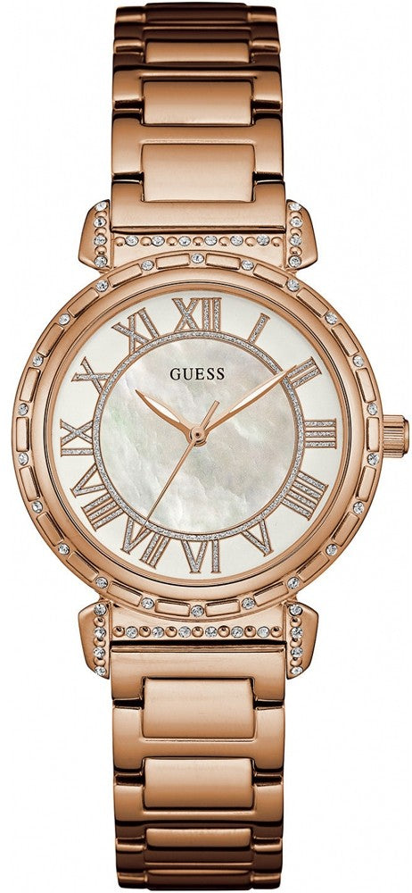 Montre Guess acier rose