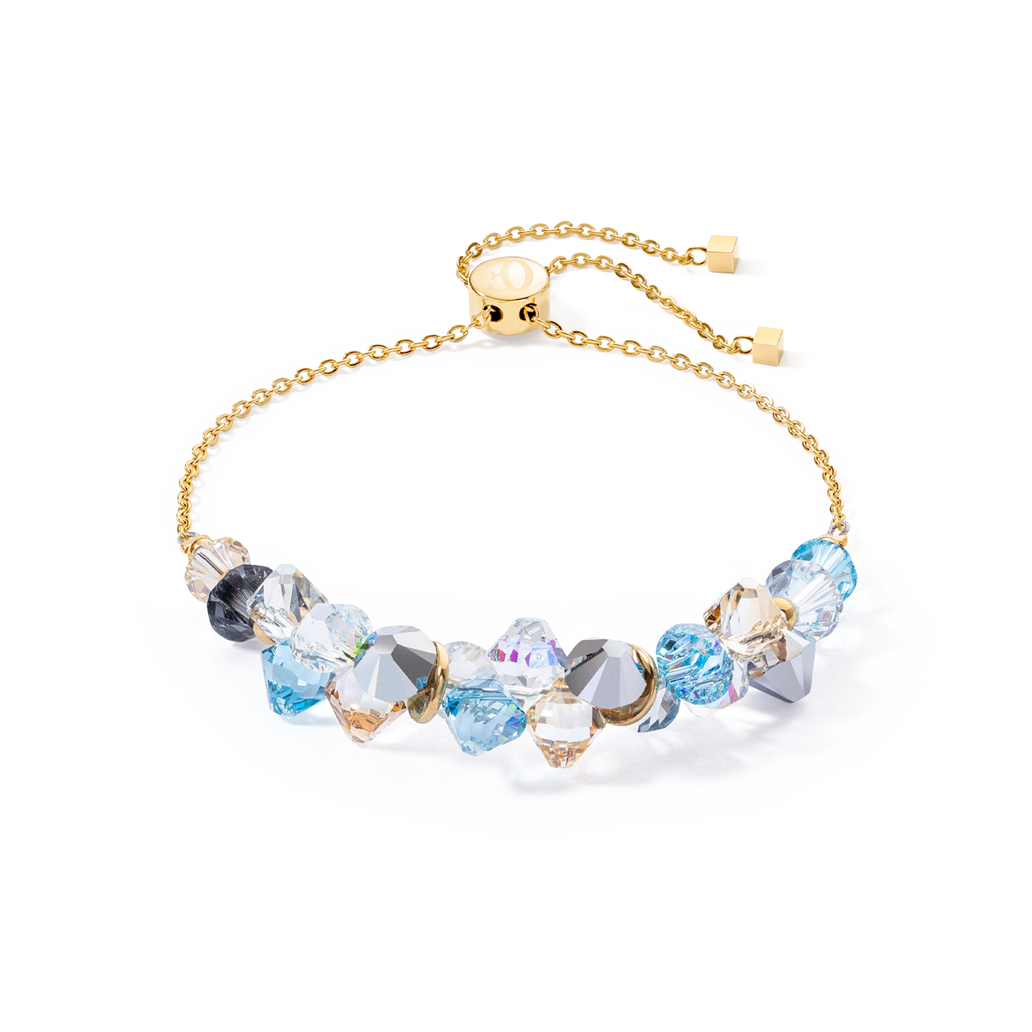 Bracelet Dancing Crystals or aqua