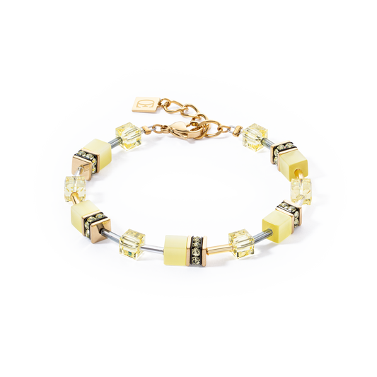 Bracelet GeoCUBE® Iconic Mono Or jaune