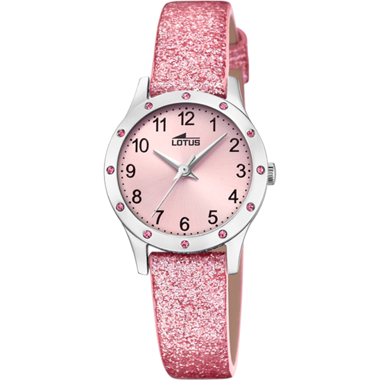 Montre Lotus 18624/2 pour enfants. Équipée d’un boîtier en acier inoxydable 316L-Zircon et verre minéral, avec bracelet cuir.
<br>
<br>Les montres Lotus offrent des designs exclusifs de nouvelle génération pour un public contemporain, urbain et moderne.