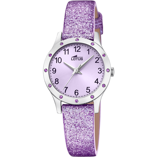 Montre Lotus 18624/3 pour enfants. Équipée d’un boîtier en acier inoxydable 316L-Zircon et verre minéral, avec bracelet cuir.
<br>
<br>Les montres Lotus offrent des designs exclusifs de nouvelle génération pour un public contemporain, urbain et moderne.