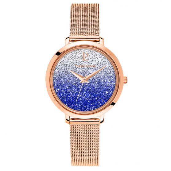 Montre Pierre Lannier Cristaux Swarovski Dégradé Bleu