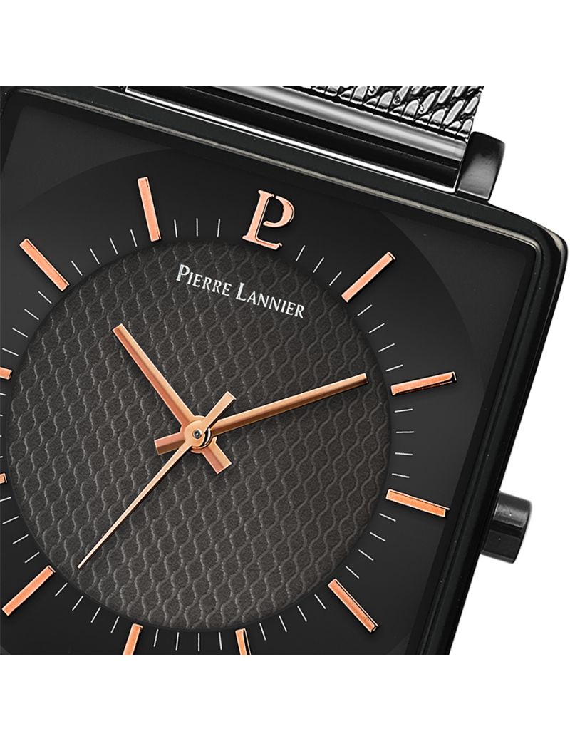 MONTRE LECARÉ PIERRE LANNIER HOMME NOIR