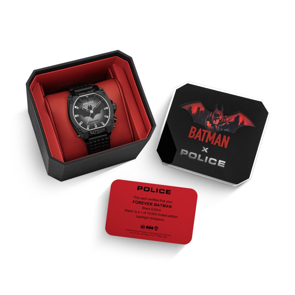 Montre Police Forever Batman en Silicone Noir